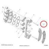Polaris RZR Pro R 2&4 Seat Models OE Brake Pad Kits (2 Pair)
