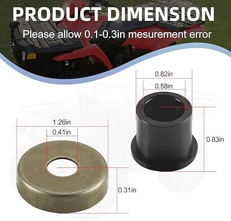 Polaris RZR 170 A-Arm Bushing & Cap Set (8 Pcs)