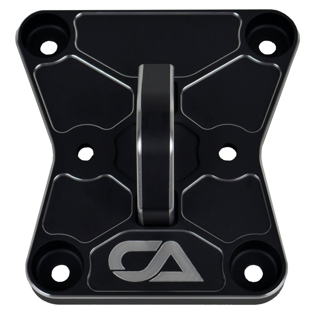 CA Technologies USA Pull Plate  3D scanned for perfect fitment and machined from 6061 aluminum with a finished thickness of 1" for maximum durability, the new 2022 Can-Am X3 pull plate is easy to install and built to last a lifetime.   OEM color matching ensures all CA Technologies USA parts will pair perfectly with your build. 