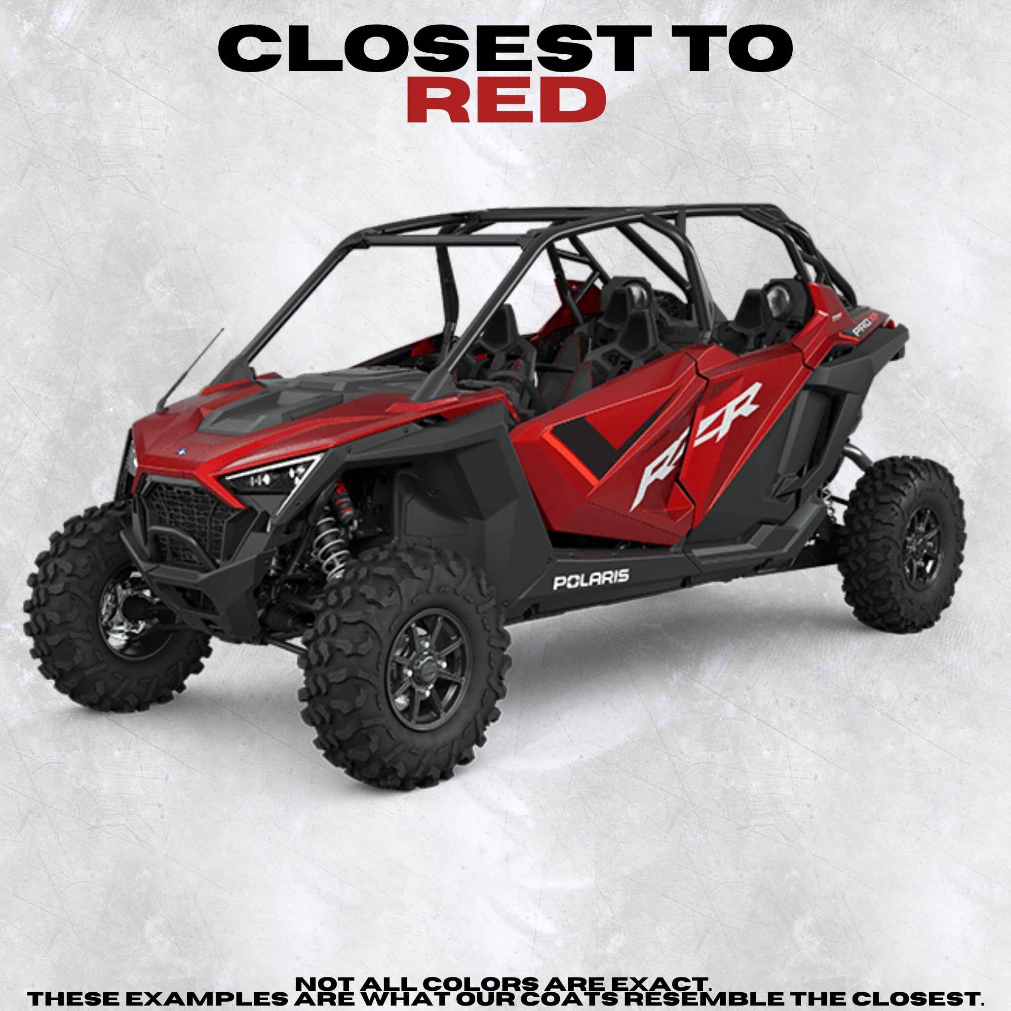 Polaris RZR XP Turbo 4 Seater Dual Rate Spring Kit (Walker Evans Shocks)(2014+)