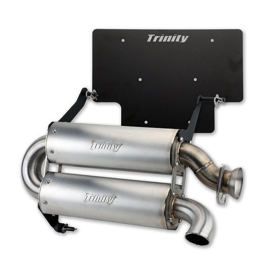 POLARIS XPEDITION DUAL MUFFLER EXHAUST - SLIP ON