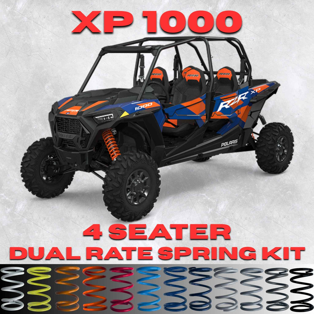 Polaris RZR XP 1000 4 Seater Dual Rate Spring Kit