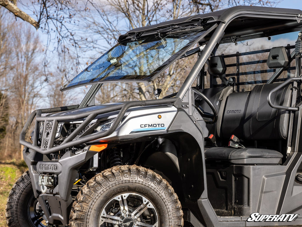 CFMOTO UForce 1000 MaxDrive Power Flip Glass Windshield