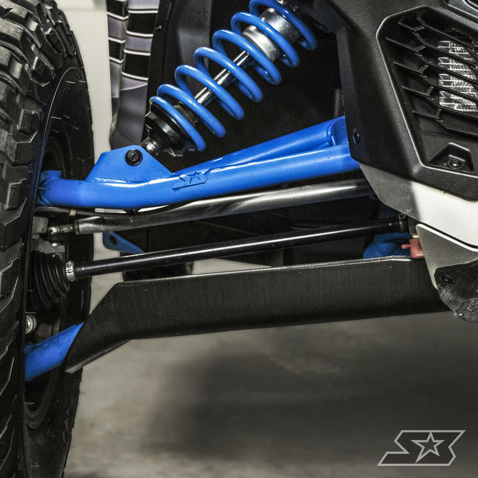 CAN-AM MAVERICK X3 64" HD HIGH CLEARANCE LOWER A-ARM SKID PLATES BY S3
