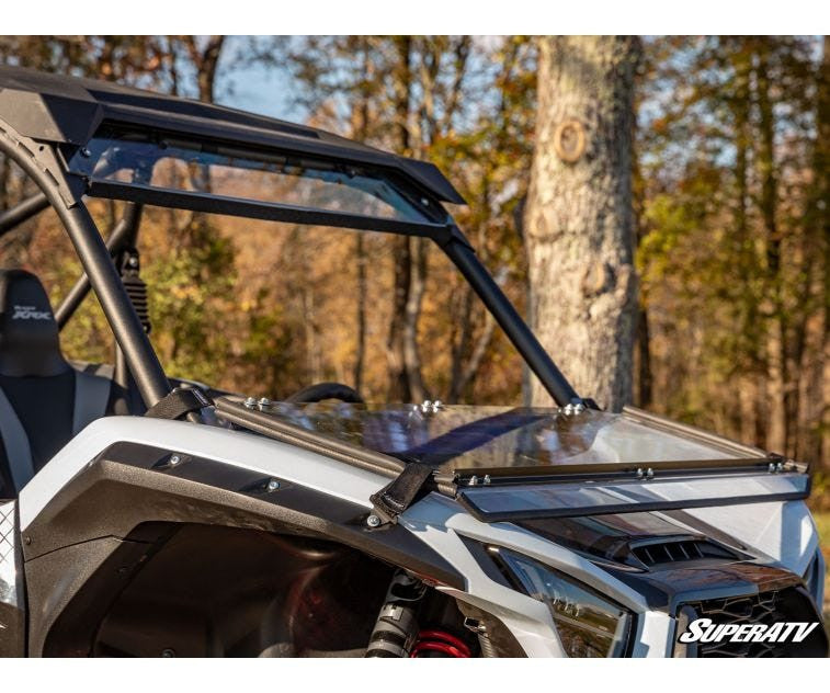 Kawasaki Teryx KRX 1000 Scratch Resistant Flip Down Windshield