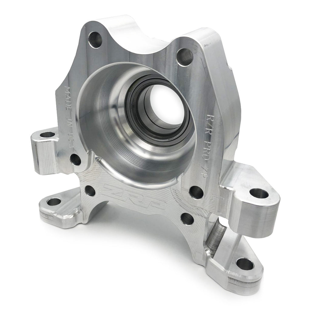 RZR 7075 Capped Billet Rear Knuckle Set (Bearing Carrier)